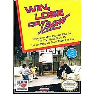 WIN LOSE OR DRAW NINTENDO NES - jeux video game-x