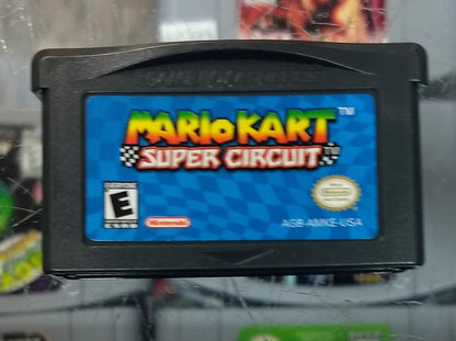 MARIO KART SUPER CIRCUIT NINTENDO GAME BOY ADVANCE GBA - jeux video game-x