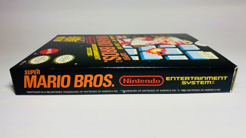 SUPER MARIO BROS EN BOITE MATTEL CANADIEN NINTENDO NES - jeux video game-x