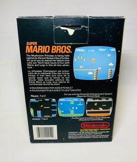 SUPER MARIO BROS EN BOITE MATTEL CANADIEN NINTENDO NES - jeux video game-x