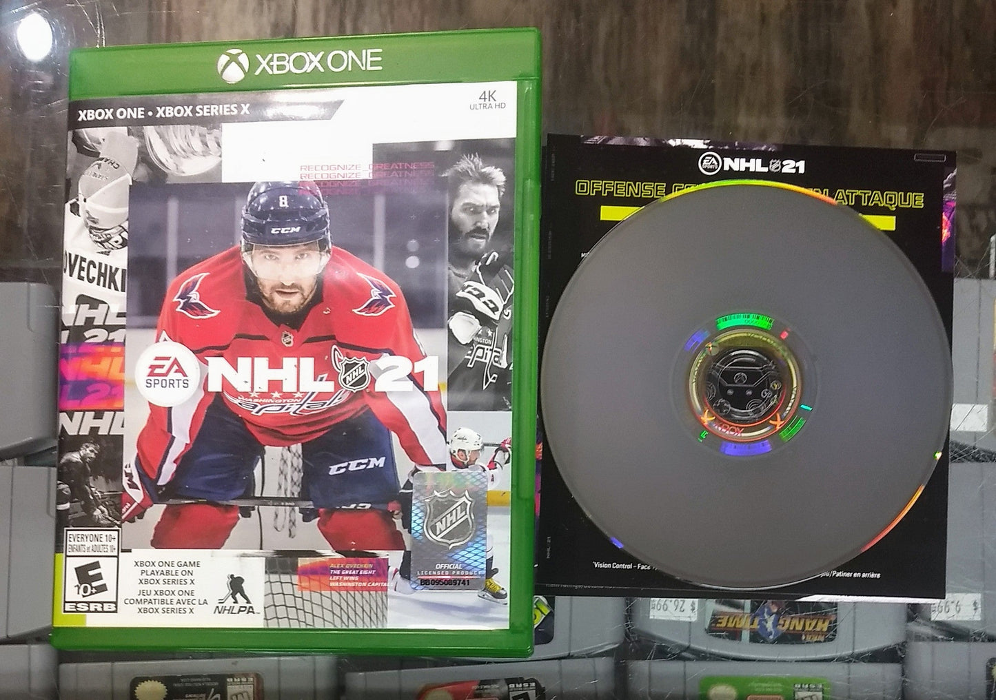 NHL 21 XBOX ONE XONE / XBOX SERIES XSERIES - jeux video game-x