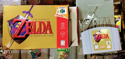 THE LEGEND OF ZELDA OCARINA OF TIME EN BOITE NINTENDO 64 N64 - jeux video game-x