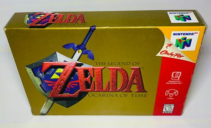 THE LEGEND OF ZELDA OCARINA OF TIME EN BOITE NINTENDO 64 N64 - jeux video game-x