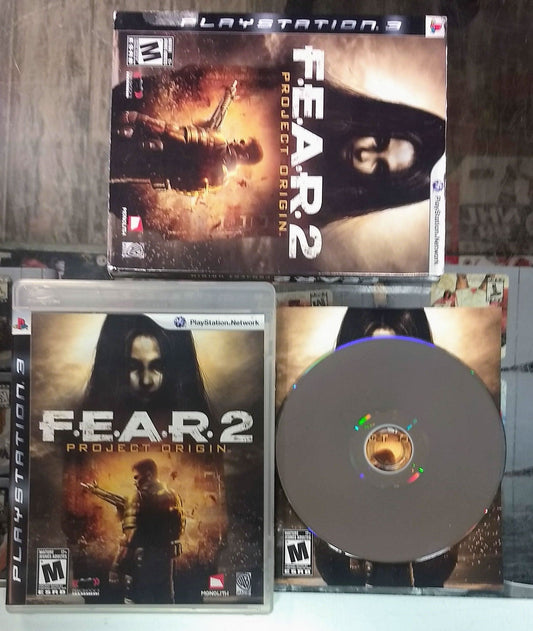 FEAR 2 PROJECT ORIGIN PLAYSTATION 3 PS3 - jeux video game-x