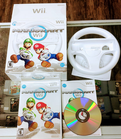 MARIO KART WII WHEEL BUNDLE (NINTENDO WII) - jeux video game-x