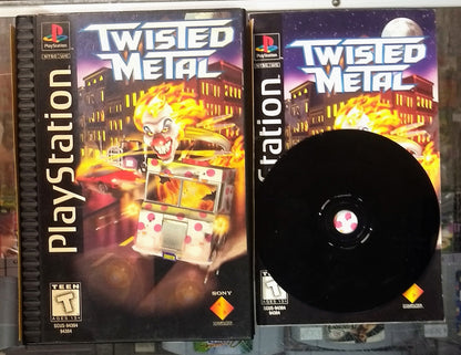 TWISTED METAL LONG BOX (PLAYSTATION PS1) - jeux video game-x