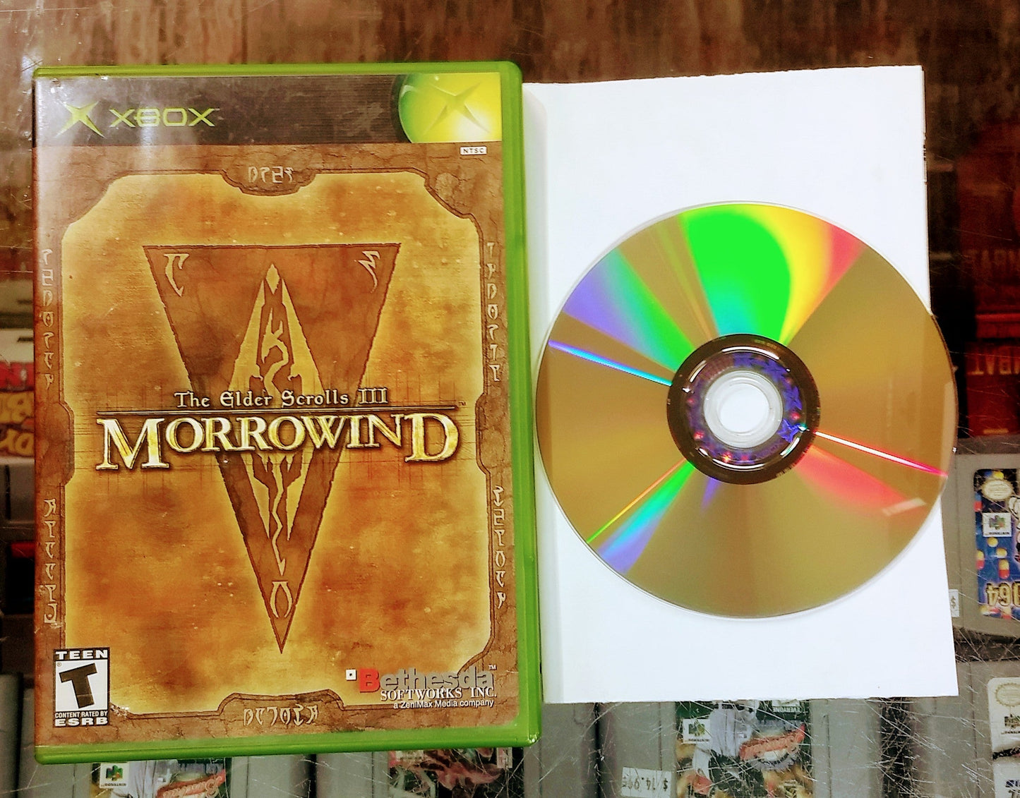 THE ELDER SCROLLS III 3 : MORROWIND XBOX - jeux video game-x