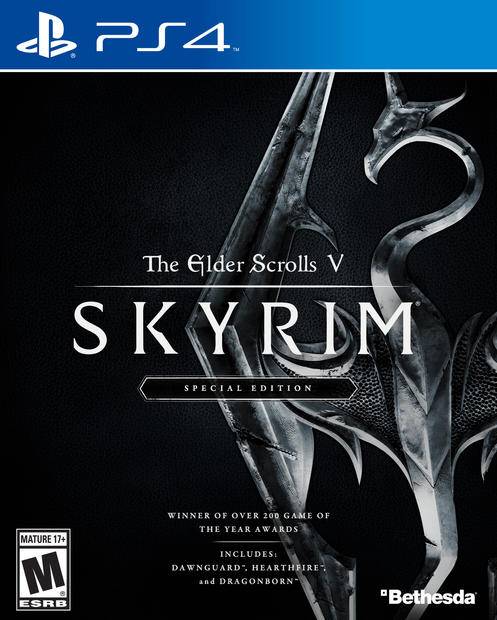 THE ELDER SCROLLS V : SKYRIM SPECIAL EDITION (PLAYSTATION 4 PS4) - jeux video game-x