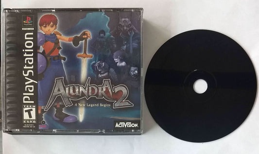ALUNDRA 2 PLAYSTATION PS1 - jeux video game-x