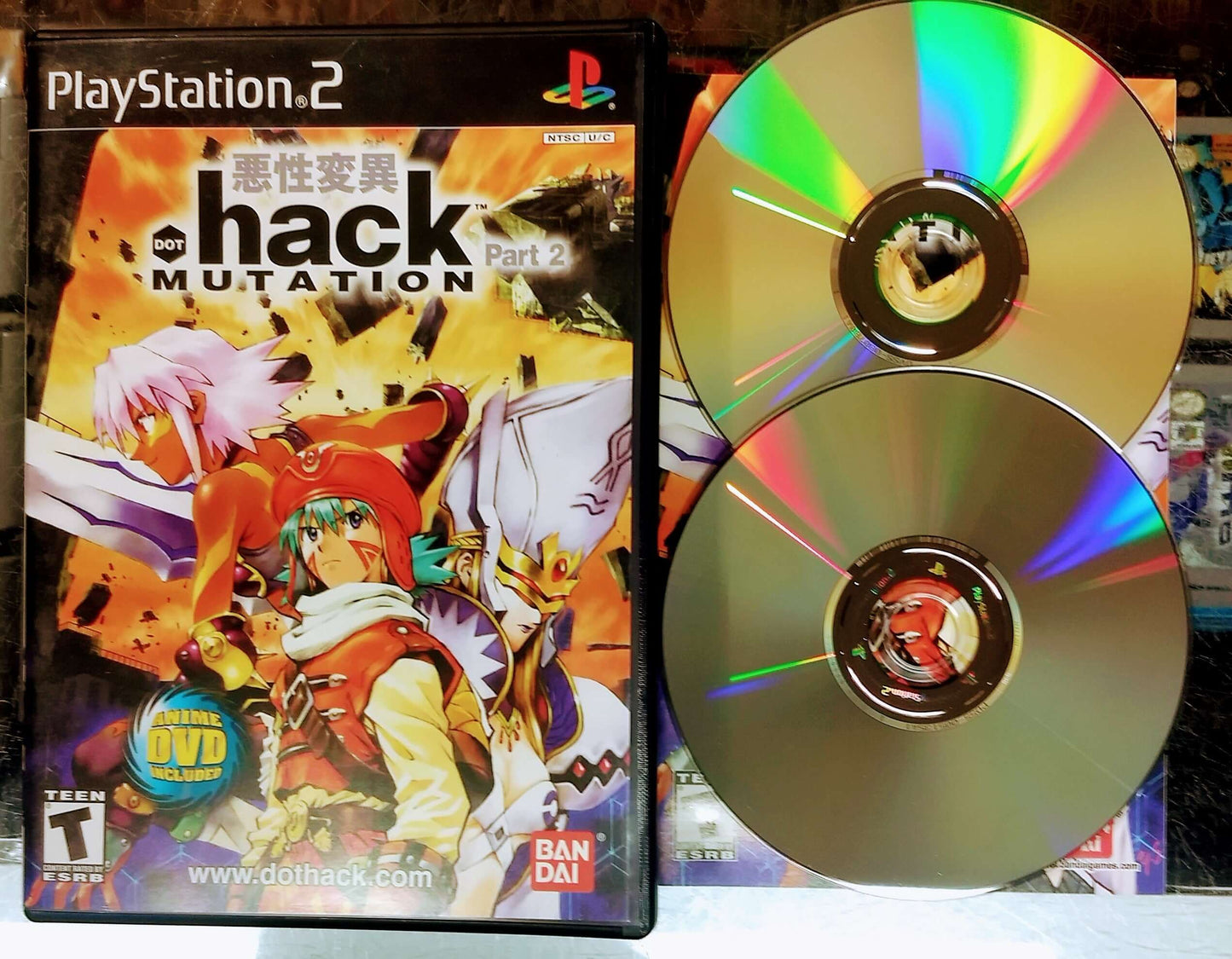 .HACK//MUTATION PART 2 PLAYSTATION 2 PS2 - jeux video game-x