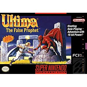 ULTIMA VI 6 THE FALSE PROPHET (SUPER NINTENDO SNES) - jeux video game-x
