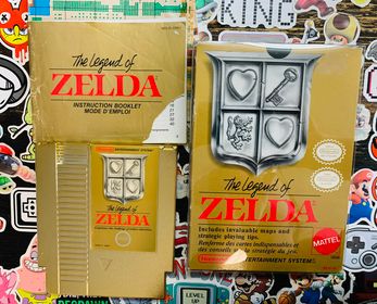 THE LEGEND OF ZELDA EN BOITE NINTENDO NES - jeux video game-x