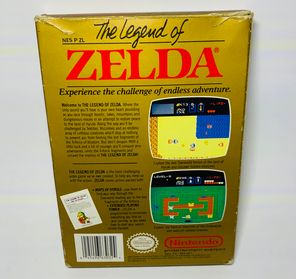 THE LEGEND OF ZELDA EN BOITE NINTENDO NES - jeux video game-x