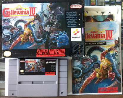 SUPER CASTLEVANIA IV 4 EN BOITE SUPER NINTENDO SNES - jeux video game-x