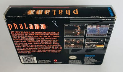 PHALANX EN BOITE SUPER NINTENDO SNES - jeux video game-x