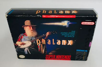 PHALANX EN BOITE SUPER NINTENDO SNES - jeux video game-x