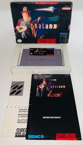 PHALANX EN BOITE SUPER NINTENDO SNES - jeux video game-x