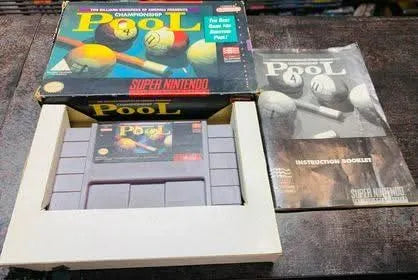 CHAMPIONSHIP POOL EN BOITE SUPER NINTENDO SNES | jeux video game-x
