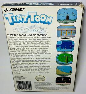 TINY TOON ADVENTURES EN BOITE NINTENDO NES - jeux video game-x