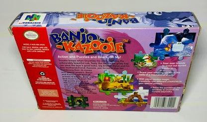 BANJO KAZOOIE EN BOITE NINTENDO 64 N64 - jeux video game-x