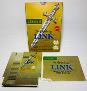 THE LEGEND OF ZELDA II 2 THE ADVENTURE OF LINK EN BOITE NINTENDO NES - jeux video game-x