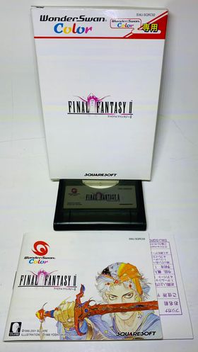 Final fantasy II 2 Wonderswan Color ws SWJ-SQRC02 - jeux video game-x