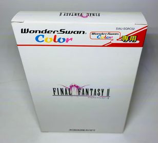 Final fantasy II 2 Wonderswan Color ws SWJ-SQRC02 - jeux video game-x