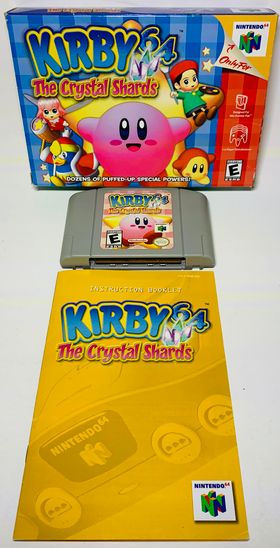 KIRBY 64: THE CRYSTAL SHARDS EN BOITE NINTENDO 64 N64 - jeux video game-x