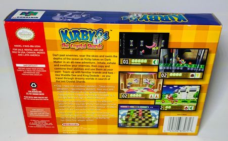 KIRBY 64: THE CRYSTAL SHARDS EN BOITE NINTENDO 64 N64 - jeux video game-x