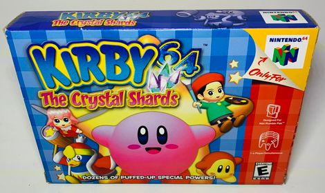 KIRBY 64: THE CRYSTAL SHARDS EN BOITE NINTENDO 64 N64 - jeux video game-x
