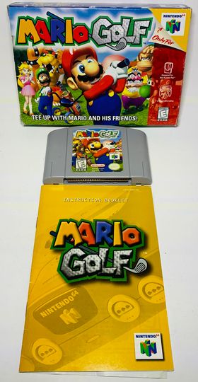 MARIO GOLF EN BOITE NINTENDO 64 N64 - jeux video game-x