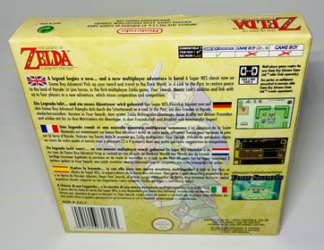 THE LEGEND OF ZELDA A LINK TO THE PAST EN BOITE PAL IMPORT JGBA - jeux video game-x