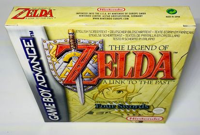 THE LEGEND OF ZELDA A LINK TO THE PAST EN BOITE PAL IMPORT JGBA - jeux video game-x