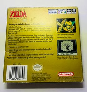 THE LEGEND OF ZELDA: LINK'S AWAKENING DX  EN BOITE GAME BOY COLOR GBC - jeux video game-x