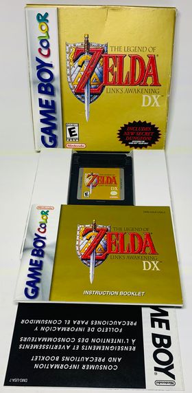 THE LEGEND OF ZELDA: LINK'S AWAKENING DX  EN BOITE GAME BOY COLOR GBC - jeux video game-x