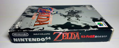 THE LEGEND OF ZELDA OCARINA OF TIME EN BOITE japan import jn64 - jeux video game-x