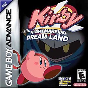 KIRBY NIGHTMARE IN DREAMLAND (GAME BOY ADVANCE GBA) - jeux video game-x