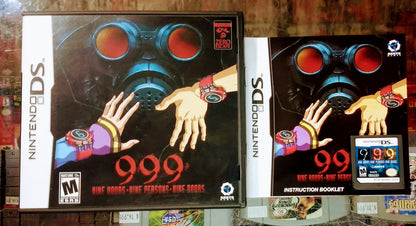 999: 9 HOURS, 9 PERSONS, 9 DOORS NINTENDO DS - jeux video game-x