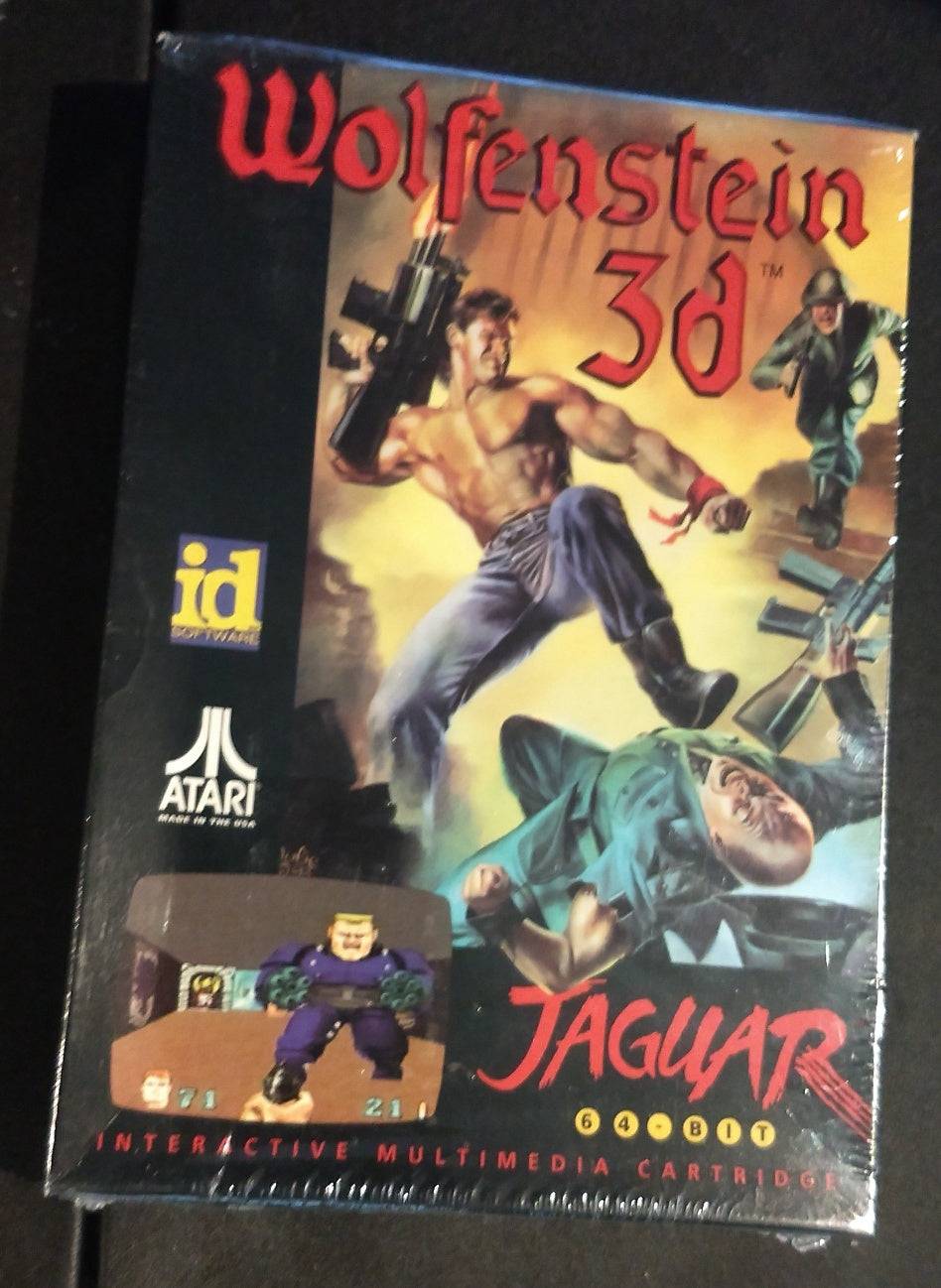 WOLFENSTEIN 3D ATARI JAGUAR - jeux video game-x