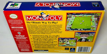 MONOPOLY EN BOITE NINTENDO 64 N64 - jeux video game-x