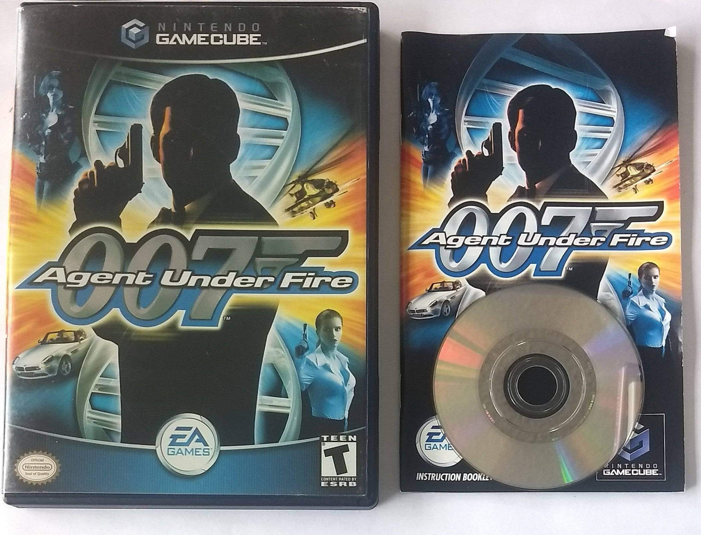 007 AGENT UNDER FIRE NINTENDO GAMECUBE NGC - jeux video game-x