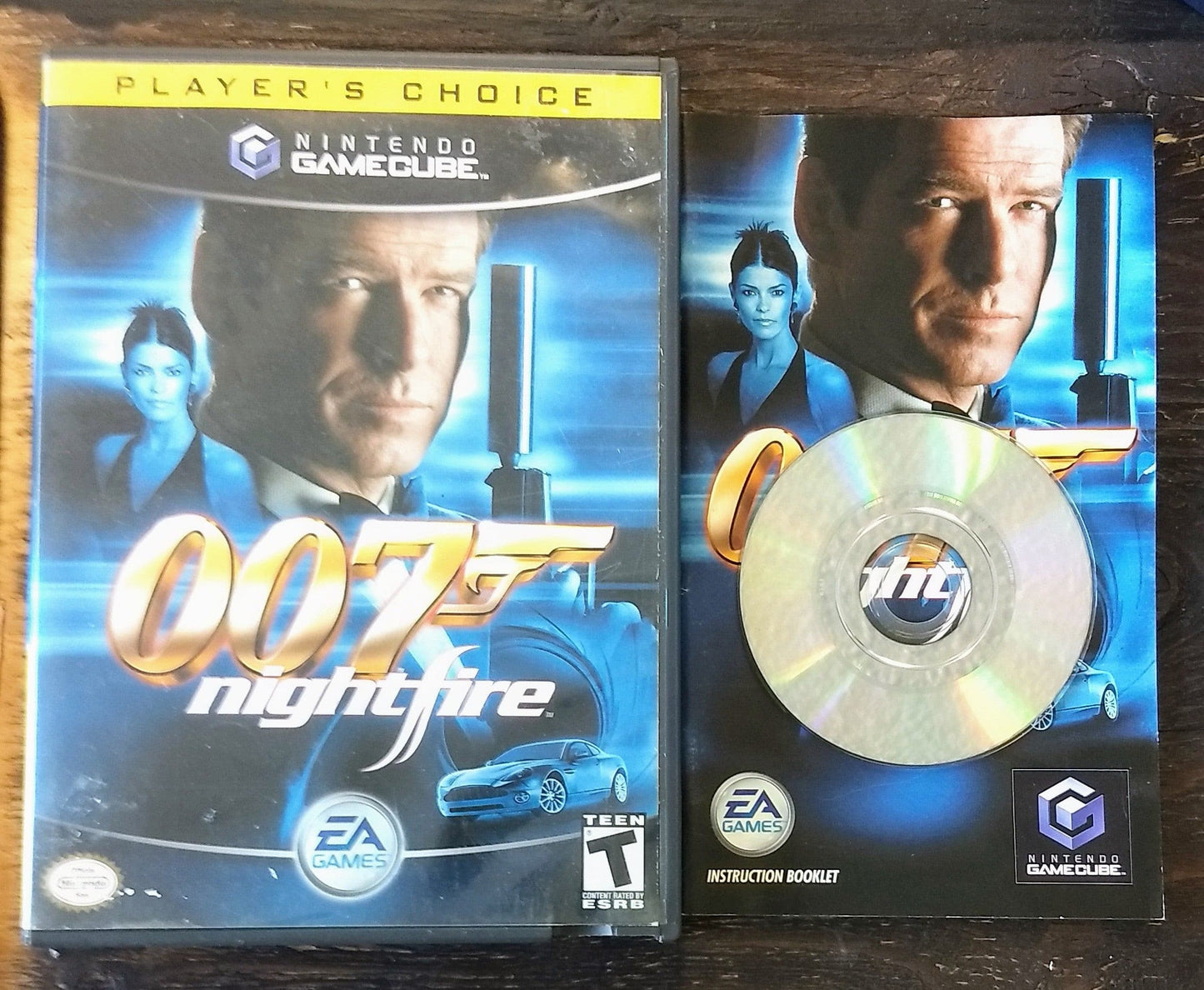 007 NIGHTFIRE PLAYERS CHOICE NINTENDO GAMECUBE NGC - jeux video game-x