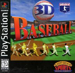 3D BASEBALL PLAYSTATION PS1 - jeux video game-x
