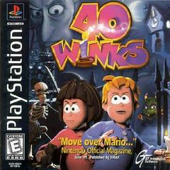 40 WINKS PLAYSTATION PS1 - jeux video game-x