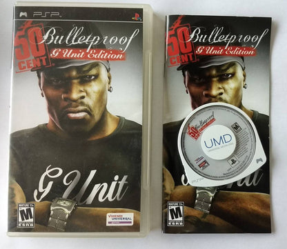 50 CENT BULLETPROOF G UNIT EDITION (PLAYSTATION PORTABLE PSP) - jeux video game-x