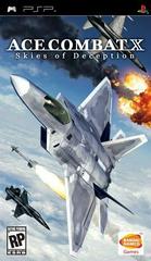 ACE COMBAT X SKIES OF DECEPTION (PLAYSTATION PORTABLE PSP) - jeux video game-x