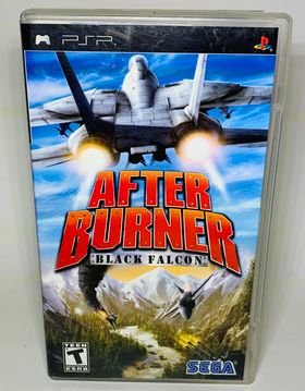 AFTER BURNER BLACK FALCON PLAYSTATION PORTABLE PSP - jeux video game-x