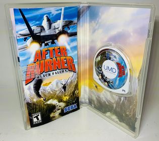 AFTER BURNER BLACK FALCON PLAYSTATION PORTABLE PSP - jeux video game-x