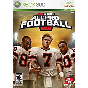 ALL PRO FOOTBALL 2K8 (XBOX 360 X360) - jeux video game-x