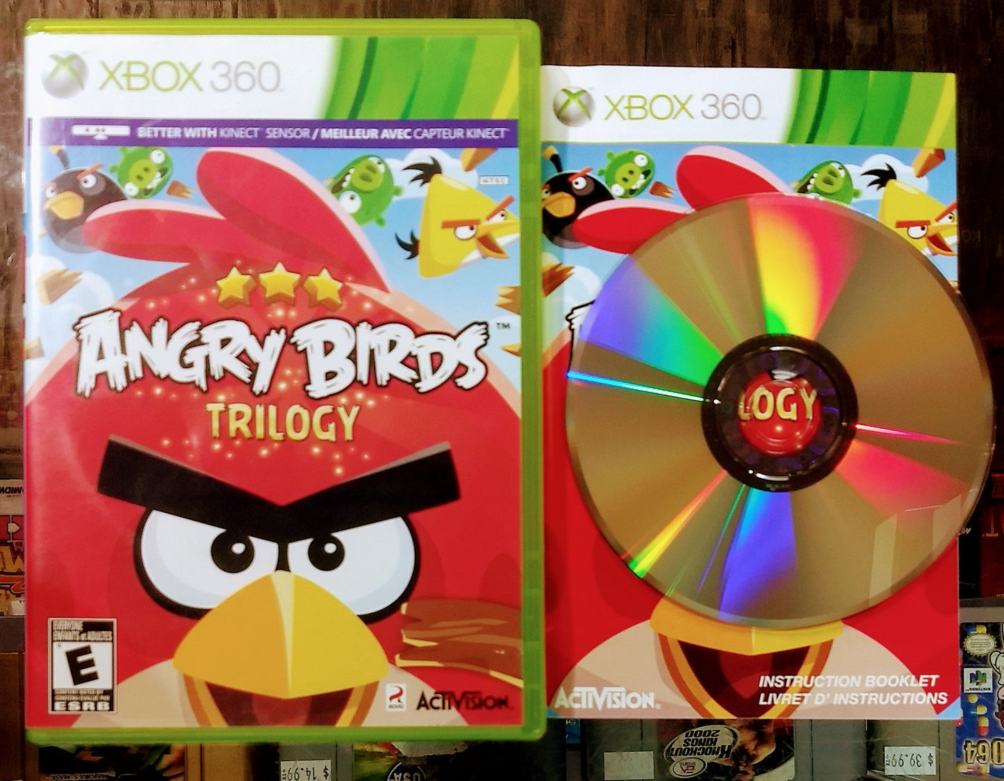 ANGRY BIRDS TRILOGY (XBOX 360 X360) - jeux video game-x